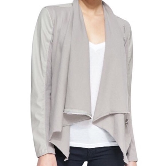 Blank NYC Private Practice Grey Waterfall Jacket - Picture 4 of 10